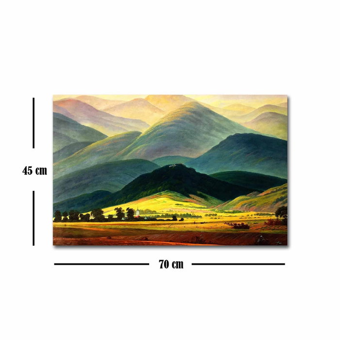 Wallity Lienzo Decorativo Caspar David Friedrich 45 x 70 cm